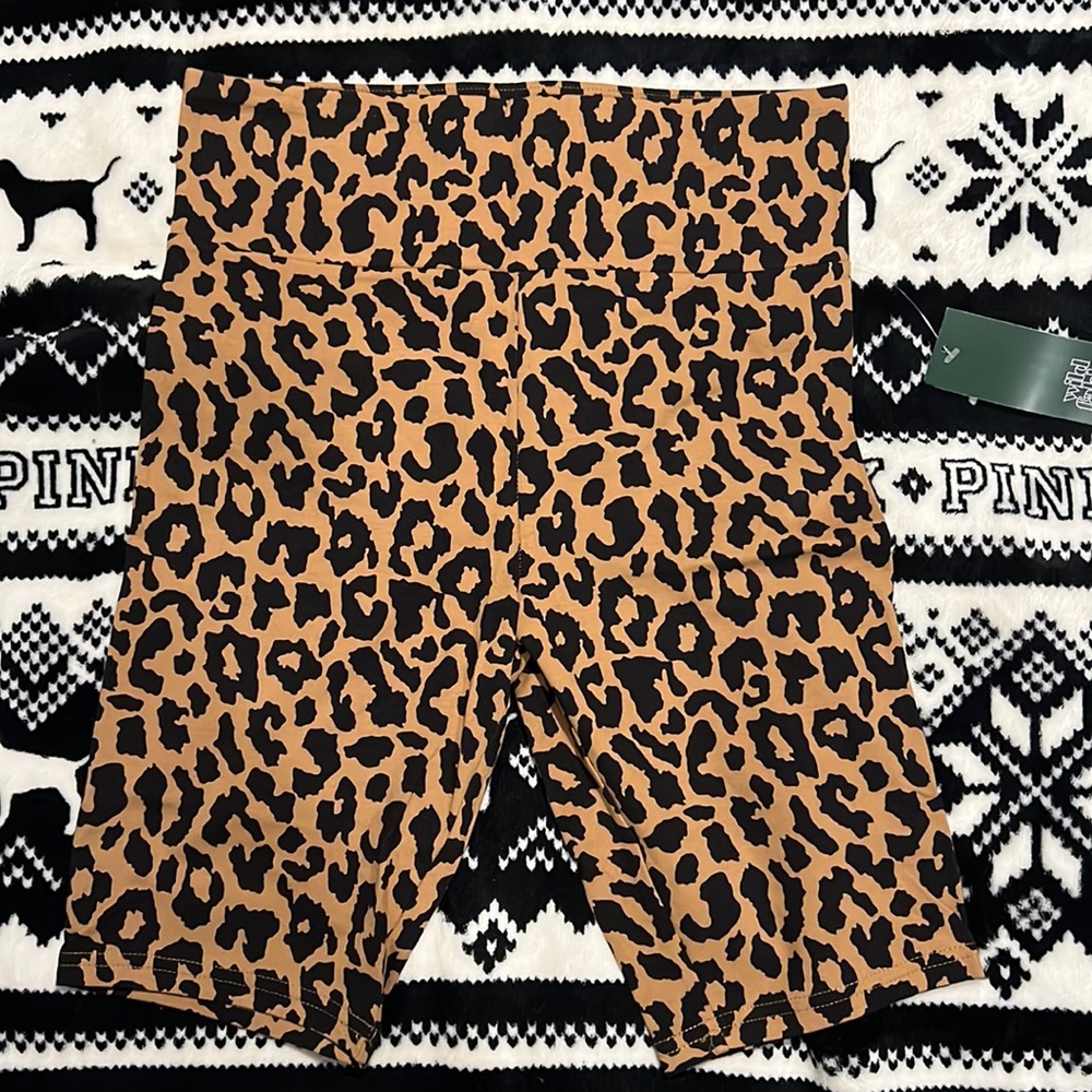 Leopard shorts